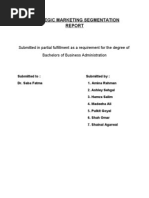 Download market segmentation by haseela SN30282164 doc pdf
