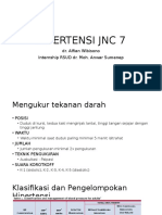Pengukuran dan Klasifikasi Hipertensi JNC 7