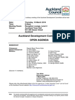 Auckland Development Committee Agenda - March 16