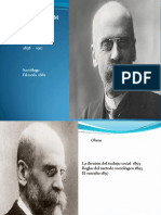 Emile Durkheim - Dapositivas
