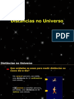 Medindo distâncias no Universo