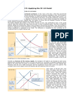 Demand Applying ISLM Model