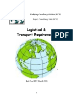 2010 EB Logistical Transport Requirements