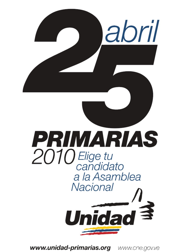 Centros de Votación para las Primarias 25/04/2010 ...
