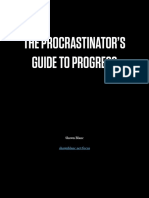 The Procrastinators Guide To Progress - Shawn Blanc PDF
