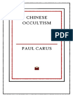 Chinese Occultism