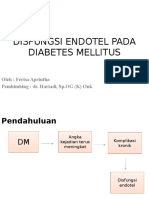 Disfungsi Endotel Pada Diabetes Mellitus