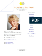 Anne Collins 28 Day Weight Loss Diet for Busy People