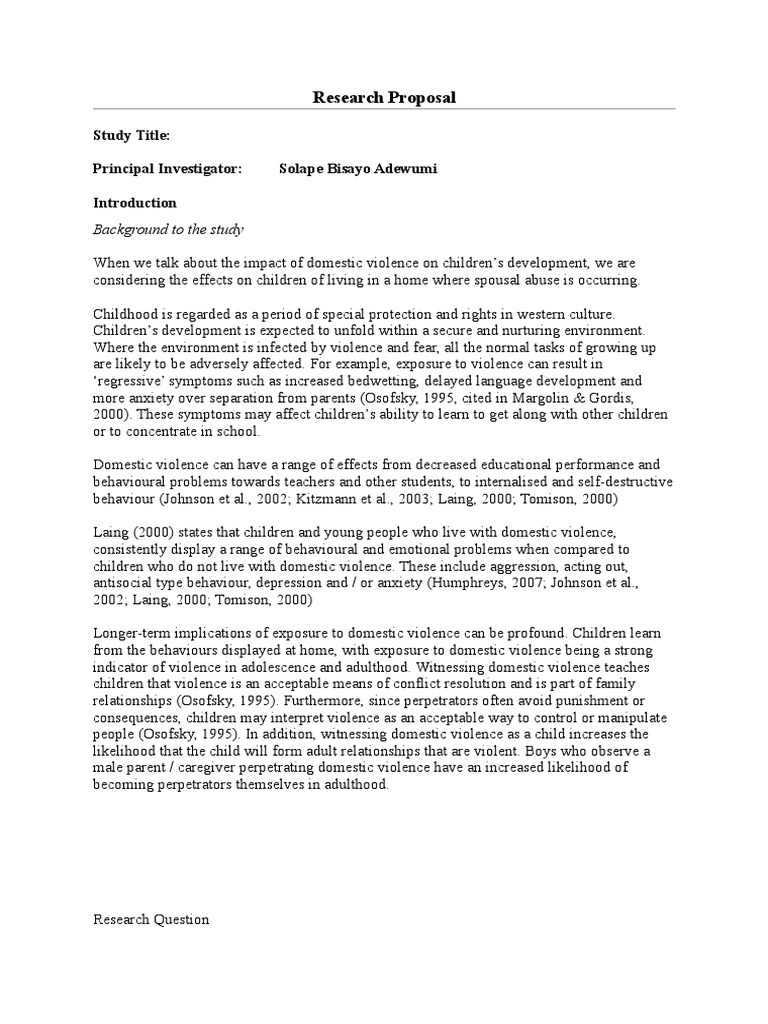 Theories used in research proposal image