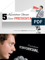 5kesalahanumumsaatpresentasibymustofathovidsslidepresentationexpert 140409083828 Phpapp02 PDF