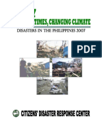 Disaster Statistical Report 2007