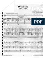 Draussen - Sheet Music