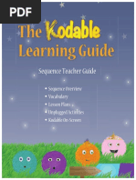 Learning Guide Sequence