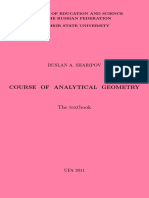 Sharipov Course of Analytical Geometry