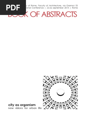 Isuf 2015 Book Of Abstract Institute Of Technology Rome