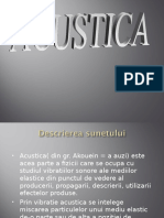 Proiect Acustica