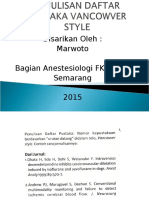 Anestesiologi UNDIP Semarang 2015