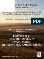 Tomo II Capitulo 2 Identificacion y Evaluacion de Impactos Ambientales