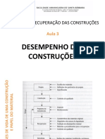 Aula 3 - Patologia e Recuperação Das Construções - Desempenho