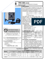 Maquina Soldadora TRC-300 (Ficha Tecnica)