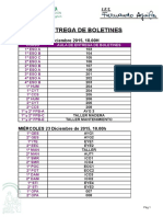 Entrega de Boletines Diciembre