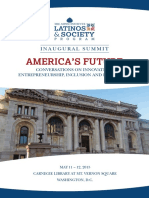 Latinos and Society Inaugural Summit Program Book