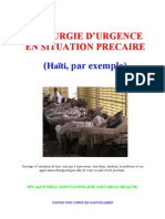 Médecine Chirurgie d'Urgence en Situation Précaire Haiti Cours 5