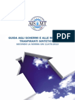 AISMT Guida Agli Schermi e Alle Membrane Traspiranti Sintetiche Secondo La Norma Uni 11470 2013
