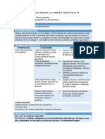 HGE - Planificación Unidad 4 - 5to Grado