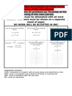 Homework Jan 19 - 22