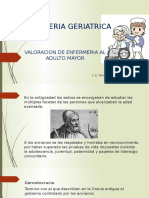 Historia de La Geriatria