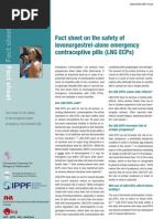 Download Fact sheet on the safety of levonorgestrel-alone emergency contraceptive pills by RH Reality Check SN30295467 doc pdf