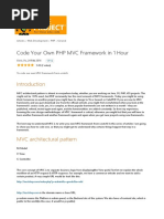 Download Code Your Own PHP MVC Framework in 1 Hourpdf by   SN302961251 doc pdf