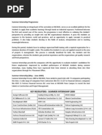 Download Summer Internship by spinalcordinjury SN30296587 doc pdf