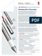 Vibrating Wire Piezometer RST