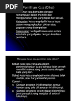 Pemilihan Kata (Diksi) (Compatibility Mode)