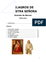 Milagros de Nuestra Señora (Selección)