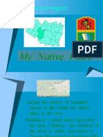 Sobinka Region: My Native Place
