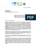 CIDH - Solicitud de Medidas Cautelares Ante Vulneración de Derechos Por Derrame de Petróleo