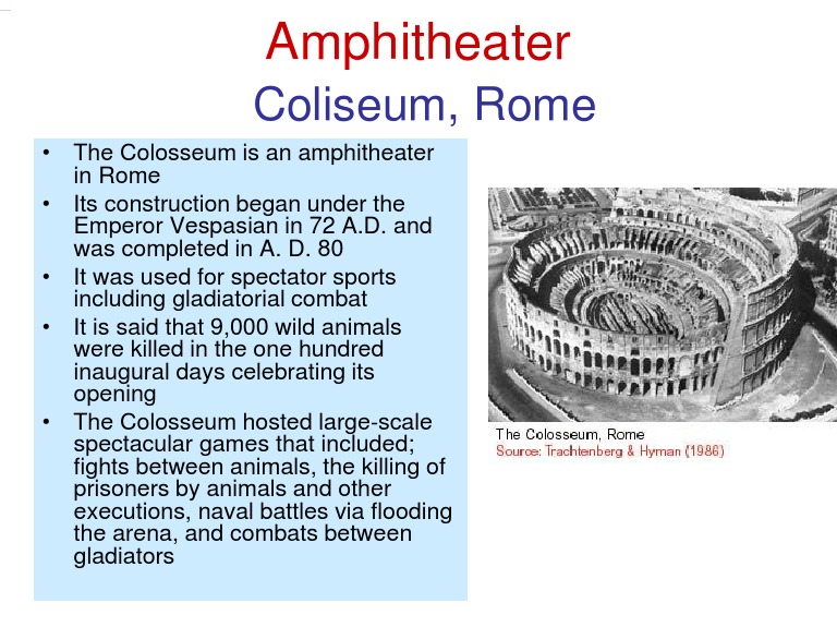 Colosseum: Rome's Historic Amphitheater | PDF
