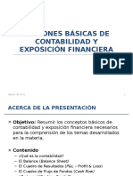 Nociones Básicas de Contabilidad y Exposición Financiera