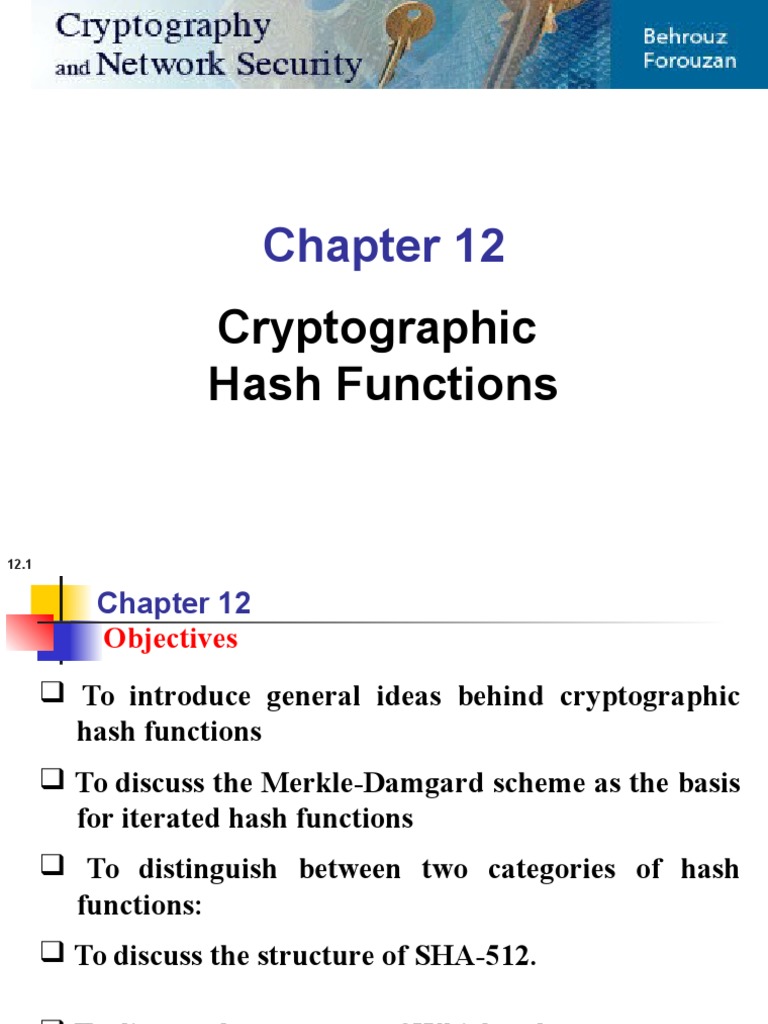 c07 Crypto Hashing12 | PDF | Algorithms | Cryptography
