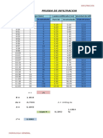 Calculo Dela Lamina de Infiltracionss