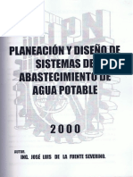 Diseño de Abastecimiento de Agua Potable