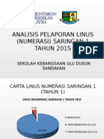 Analisis Pelaporan Linus (Numerasi) Saringan 1