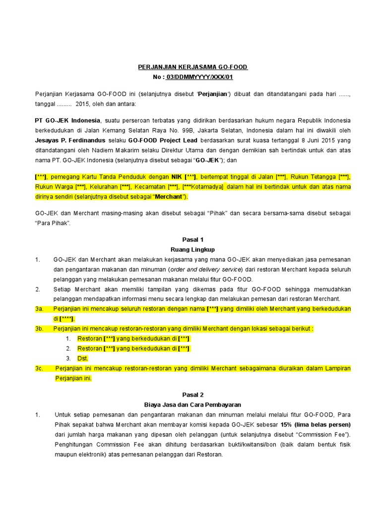 Kontrak Kerjasama Go-Food_Contoh (1)