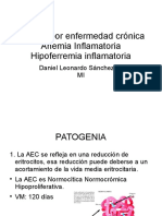 Anemia Por Enfermedad Crónica Anemia Inflamatoria Hipoferremia Inflamatoria