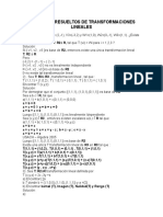 Ejercicios Resueltos de Transformaciones Lineales