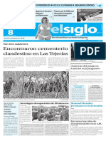 Edición Impresa Elsiglo 08-03-2016