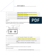 Act 5 Quiz 1: Escala 1:100, acotado, fecha y hora